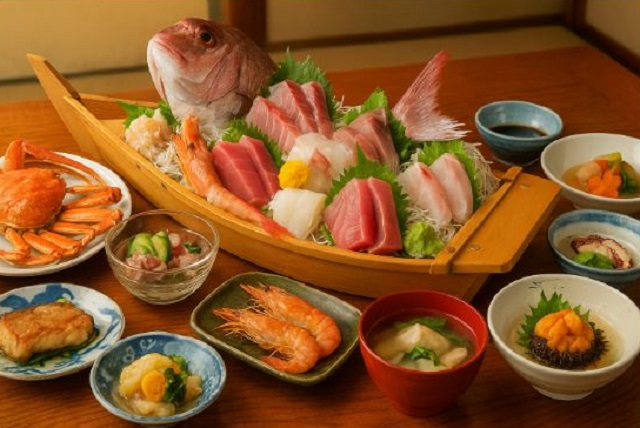 豪華料理の宿３