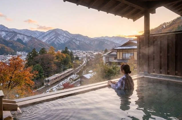 温泉宿、旅館2