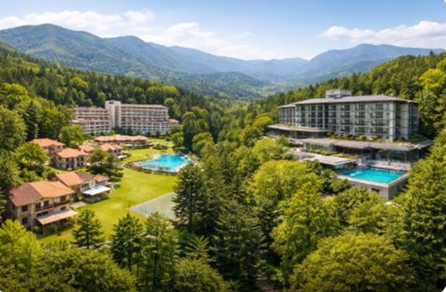 伊豆の修善寺のホテル